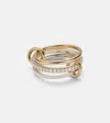 Spinelli Kilcollin Tigris Sg 18kt Gold And Sterling Silver Ring With Diamonds