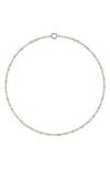 Spinelli Kilcollin Two-tone Gravity Chain Necklace In 18k Yellow Gold/silver