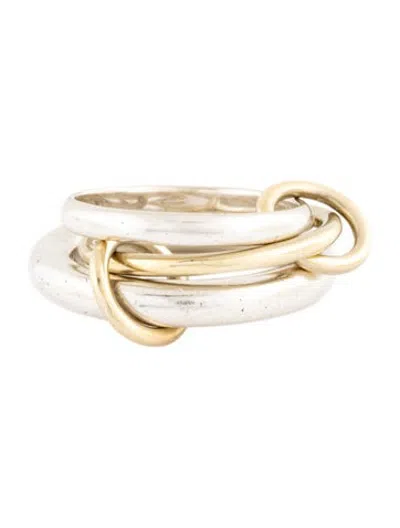 Pre-owned Spinelli Kilcollin Two-tone Ring In Multicolor