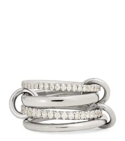 Spinelli Kilcollin White Gold And Diamond Polaris Ring