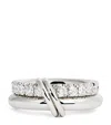 Spinelli Kilcollin White Gold And Diamond Zodiac Virgo Ring In White
