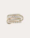 Spinelli Kilcollin Women's Alix 18k Gold Diamond Linked Rings In Gold