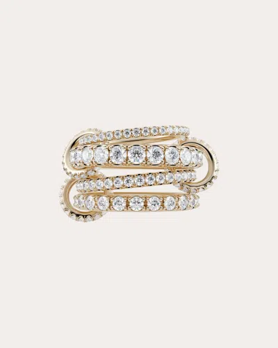 Spinelli Kilcollin Women's Alix 18k Gold Diamond Linked Rings