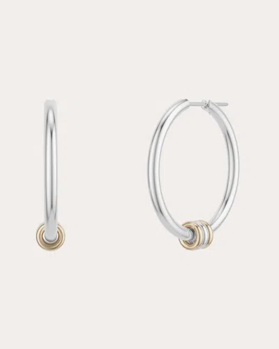 Spinelli Kilcollin Women's Argo Sterling Silver & 18k Gold Hoop Earrings