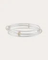 Spinelli Kilcollin Women's Baryon Sterling Silver & 18k Gold Linked Bangle