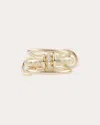 Spinelli Kilcollin 18kt Yellow Gold Gemini Vulcan Diamond Ring In Gold