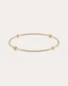 Spinelli Kilcollin Women's Diamond & 18k Gold Kini Pavé Bangle