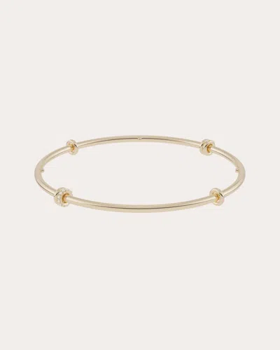 Spinelli Kilcollin Women's Diamond & 18k Gold Kini Pavé Bangle