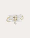 Spinelli Kilcollin Women's Diamond & 18k Gold Two-tone Piera Ring In Gold