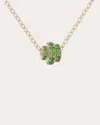 Spinelli Kilcollin Women's Emerald & 18k Gold Vesta Necklace In Green