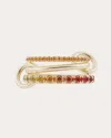 Spinelli Kilcollin Women's Norah Orange Sapphire & 18k Gold Ombré Ring