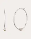 Spinelli Kilcollin Women's Pegasus Sterling Silver & 18k Gold Hoop Earrings