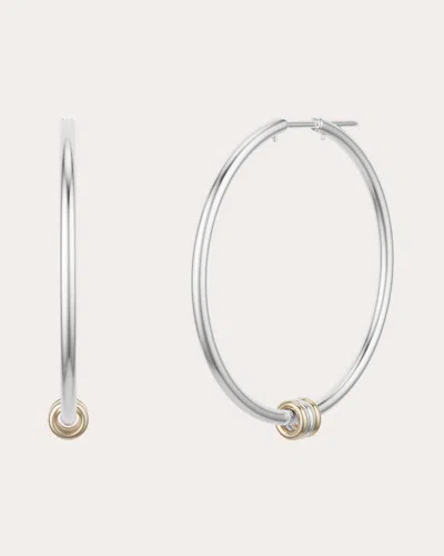 Spinelli Kilcollin Women's Pegasus Sterling Silver & 18k Gold Hoop Earrings