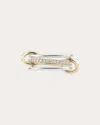 Spinelli Kilcollin Women's Sonny 18k Two-tone Gold Diamond Linked Rings In Gold/silver
