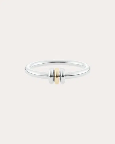 Spinelli Kilcollin Women's Two-tone Sirius Ring In Silver