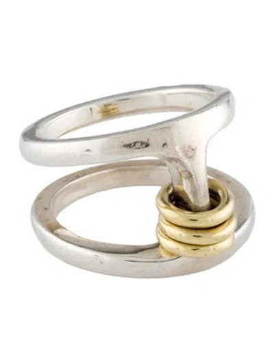 Pre-owned Spinelli Kilcollin X Hoorsenbuhs Phantom Sk Ring In Multi