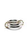Spinelli Kilcollin 18k Yellow Gold Virgo Ring In Silver