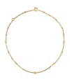 Spinelli Kilcollin Yellow Gold And Diamond Arc Gravity Chain Necklace In Gold