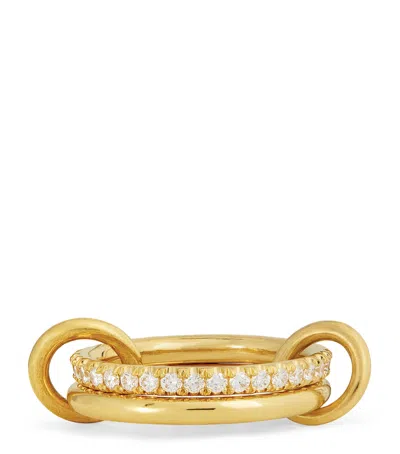 Spinelli Kilcollin Yellow Gold And Diamond Ceres Ring