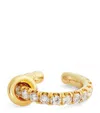 Spinelli Kilcollin Yellow Gold And Diamond Elara Single Ear Cuff In Gold