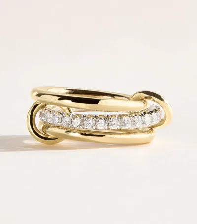Spinelli Kilcollin Yellow Gold And Diamond Eros Ring