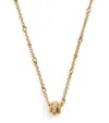 Spinelli Kilcollin Yellow Gold And Diamond Gravity Necklace In Gold