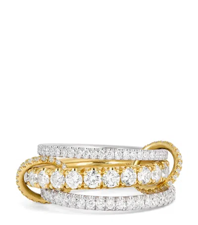 Spinelli Kilcollin Yellow Gold And Diamond Junia Ring