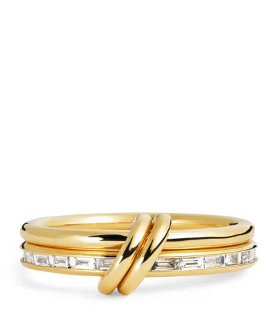 Spinelli Kilcollin Yellow Gold And Diamond Leora Ring