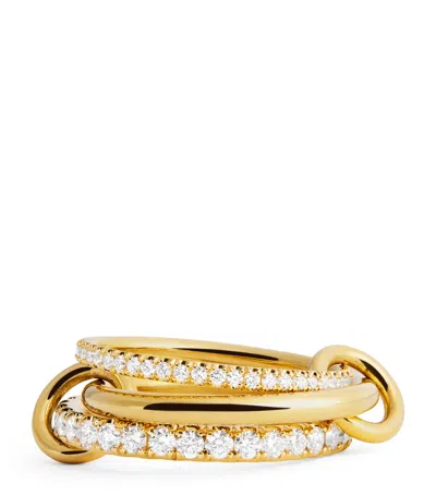 Spinelli Kilcollin Yellow Gold And Diamond Norah Ring