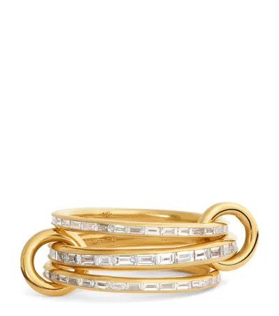 Spinelli Kilcollin Yellow Gold And Diamond Seraph Ring