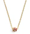 Spinelli Kilcollin Yellow Gold And Diamond Vesta Necklace In Gold