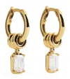 Spinelli Kilcollin Yellow Gold And Diamond Zahra Hoop Earrings In Gold