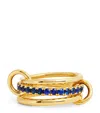 Spinelli Kilcollin Yellow Gold And Sapphire Petunia Ring In Gold