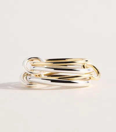 Spinelli Kilcollin Yellow Gold And Sterling Silver Pisces Ring In Neutral
