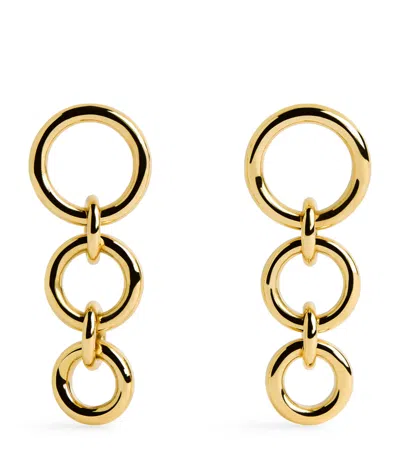 Spinelli Kilcollin Yellow Gold Talan Link Earrings