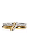 Spinelli Kilcollin Yellow Gold, White Gold And Diamond Ceres Ring In Gold