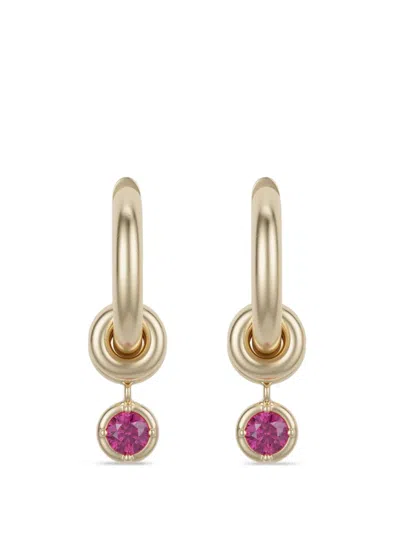 Spinelli Kilcollin Zahra Hängeohrringe Mit Saphir In Gold