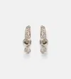 Spinelli Kilcollin Zahra Sterling Silver Earrings With Diamonds In Silver