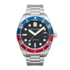 Spinnaker Black  Croft Mid Size Men's Japanese Automatic Elemental Watch In Black