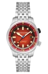 Spinnaker Bradner Automatic Watch In Metallic