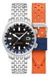 Spinnaker Bradner Gmt Automatic Bracelet Watch, 42mm In Black