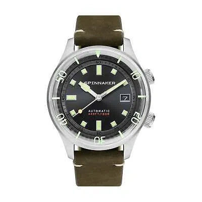 Pre-owned Spinnaker Bradner Stainless Steel 42mm Japanese Automatic Wristwatch