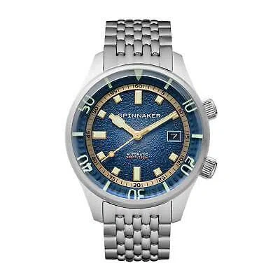 Pre-owned Spinnaker Bradner Stainless Steel 42mm Japanese Automatic Wristwatch