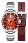 Spinnaker Challenger Automatic Bracelet Watch, 42mm In Metallic