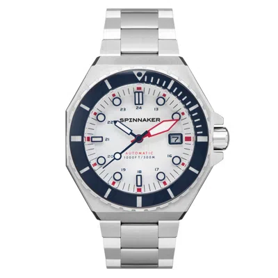 Spinnaker Dumas Men's Japanese Automatic Regatta White Watch