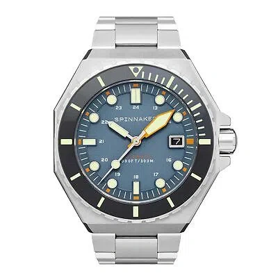 Pre-owned Spinnaker Dumas Stainless Steel 44mm Japanese Automatic Wristwatch