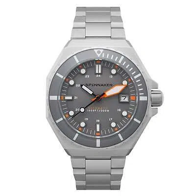 Pre-owned Spinnaker Dumas Stainless Steel 44mm Japanese Automatic Wristwatch