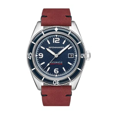 Spinnaker Fleuss Men's Japanese Automatic Prussian Blue Watch
