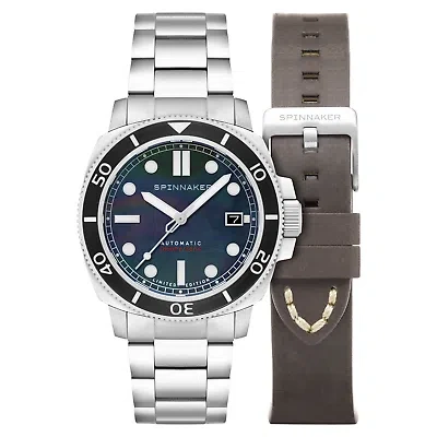 Pre-owned Spinnaker Hull Diver Automatic Limited Edition Stainless Steel 42mm Japanese Aut