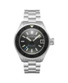 Spinnaker Men's Piccard Automatic Solid Stainless Steel Bracelet Watch, 45mm In Black